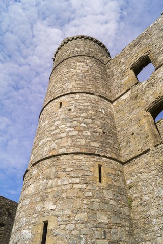 Harlech Castle Gatehouse Tower, Merionethshire, Wales   25 07 2017