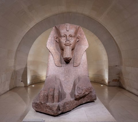 Great Sphinx of Tanis, Paris alt