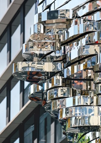 Head of Franz Kafka   kinetic sculpture 06