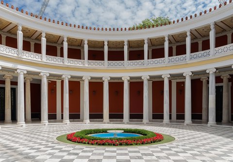 Courtyard Zappeion Athens, Greece