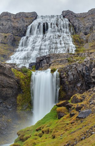 Cascada Dynjandi, Vestfirðir, Islandia, 2014 08 14, DD 136 138 HDR