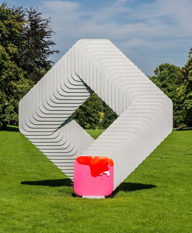 Skulptur Schichtung Grugapark 2015