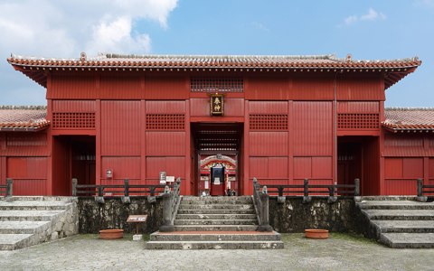 Naha Okinawa Japan Shuri Castle 02