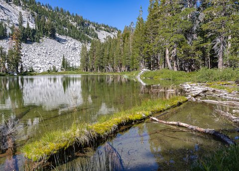 Cliff Lake, Lassen Volcanic National Park 8179