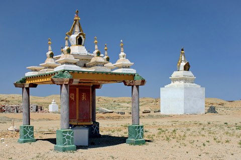 Gobi, Klasztor Chamaryn (07)