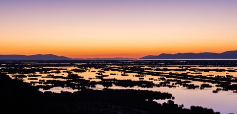 Amanecer en el lago Titicaca, Puno, Perú, 2015 08 01, DD 01